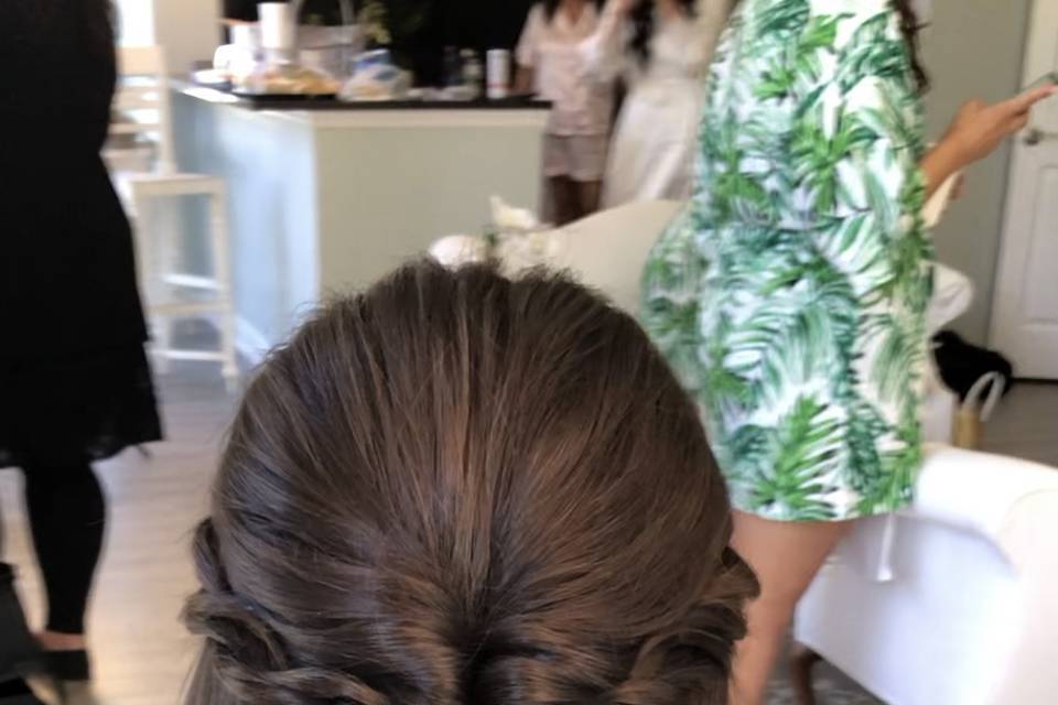 Twisted Half/up Hairstyle