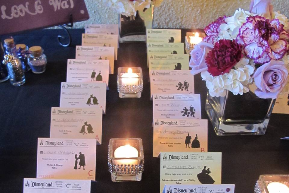 Escort cards