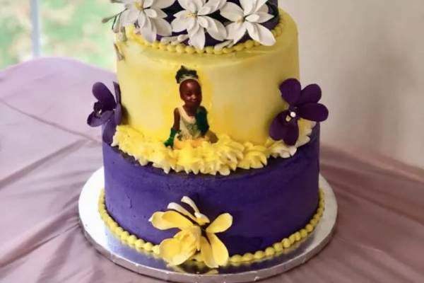 Handcrafted character cake