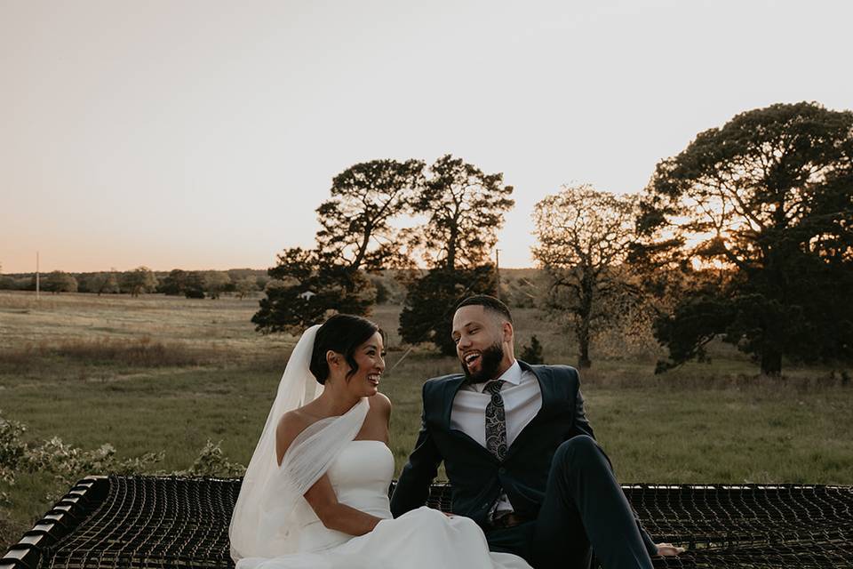 Bride and groom