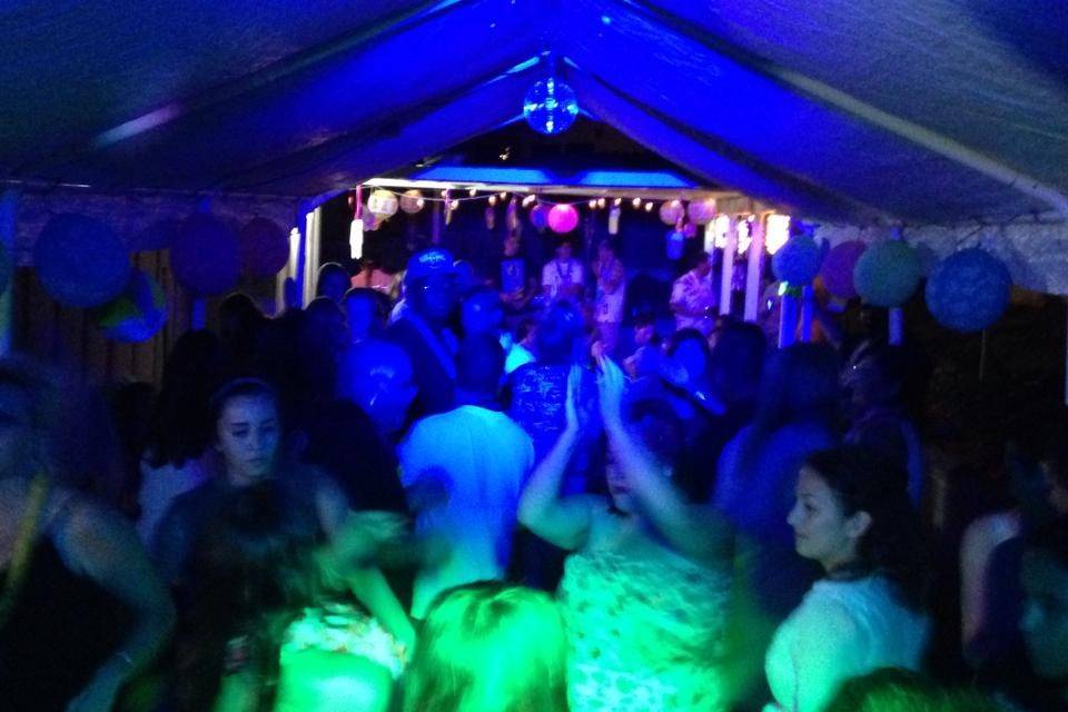 Dance floor always packed