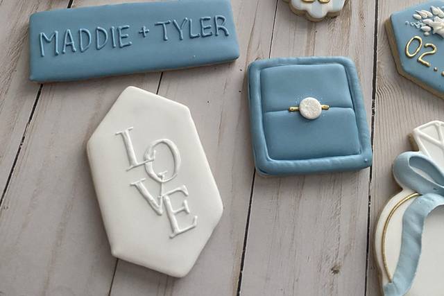 Fancy Wedding Cookies