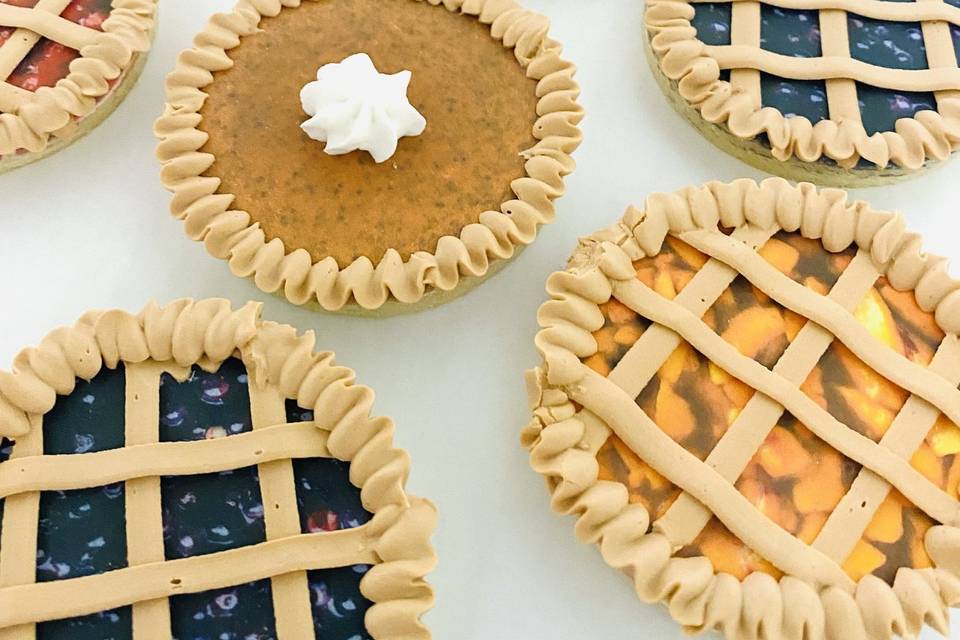Pie Theme Cookies