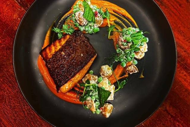 Crispy skin Salmon