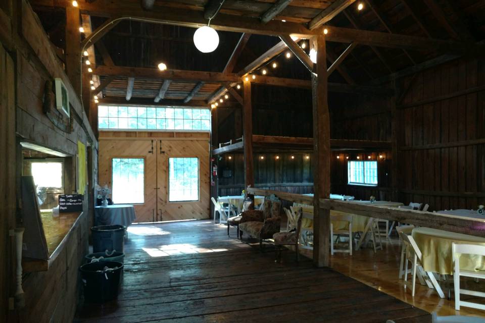 Wedding reception