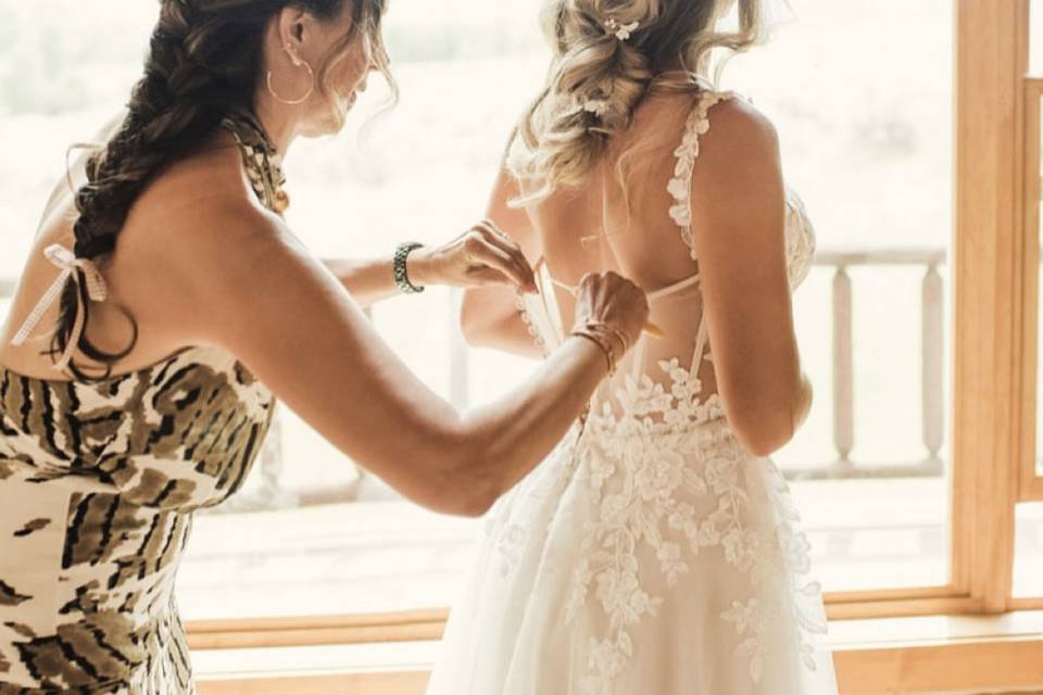 Mother daughter moments