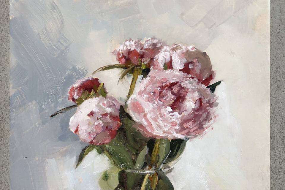 Pink Peonies - Memoire