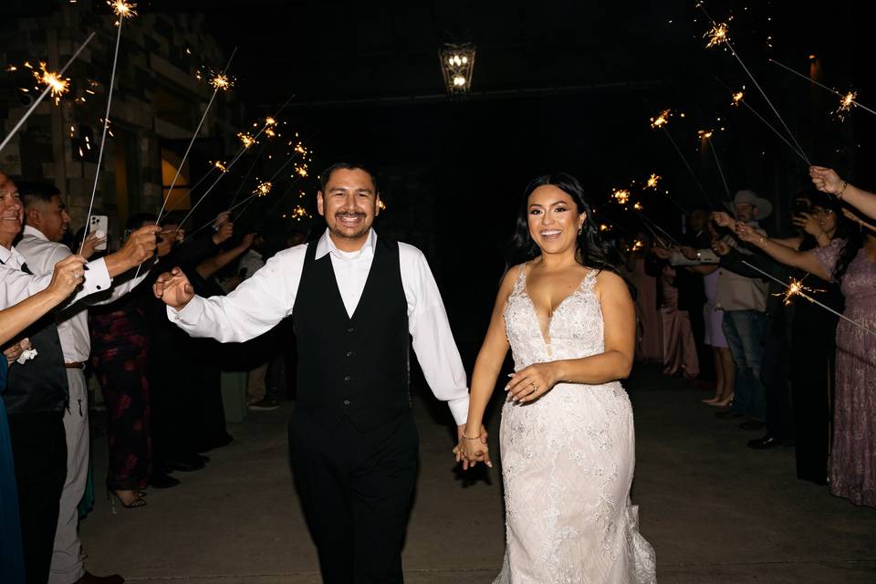 Sparkler exit