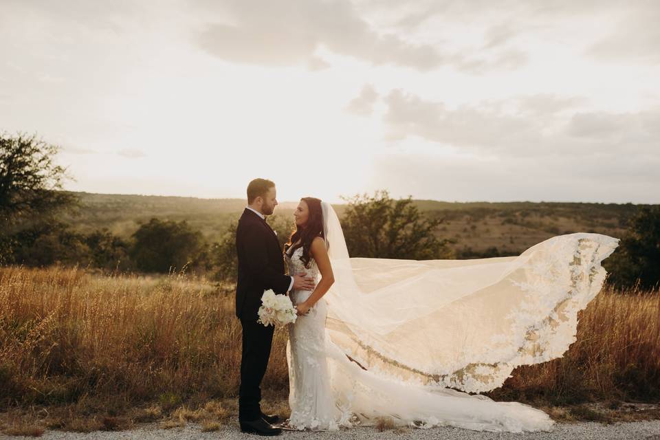 Stunning wedding dress