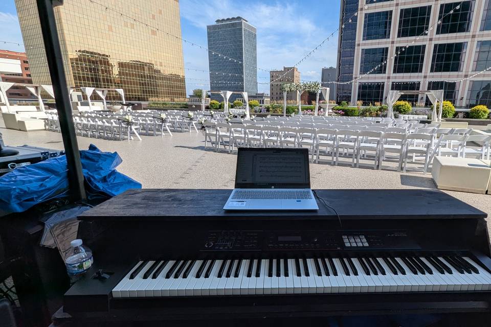 Wedding Ceremony Set Up