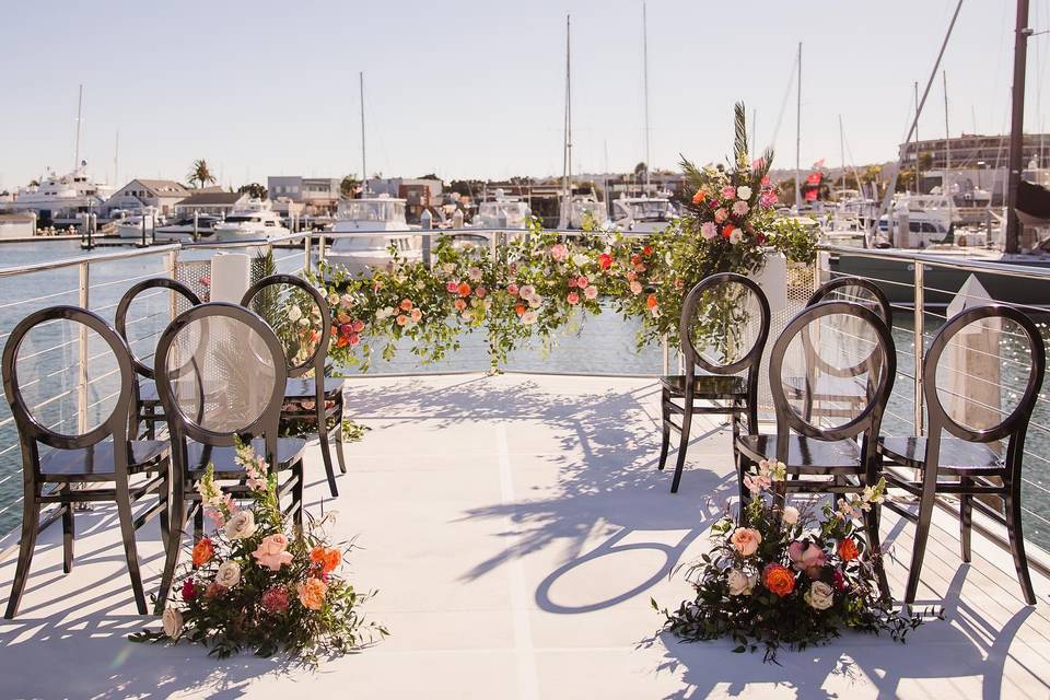 Waterfront ceremony