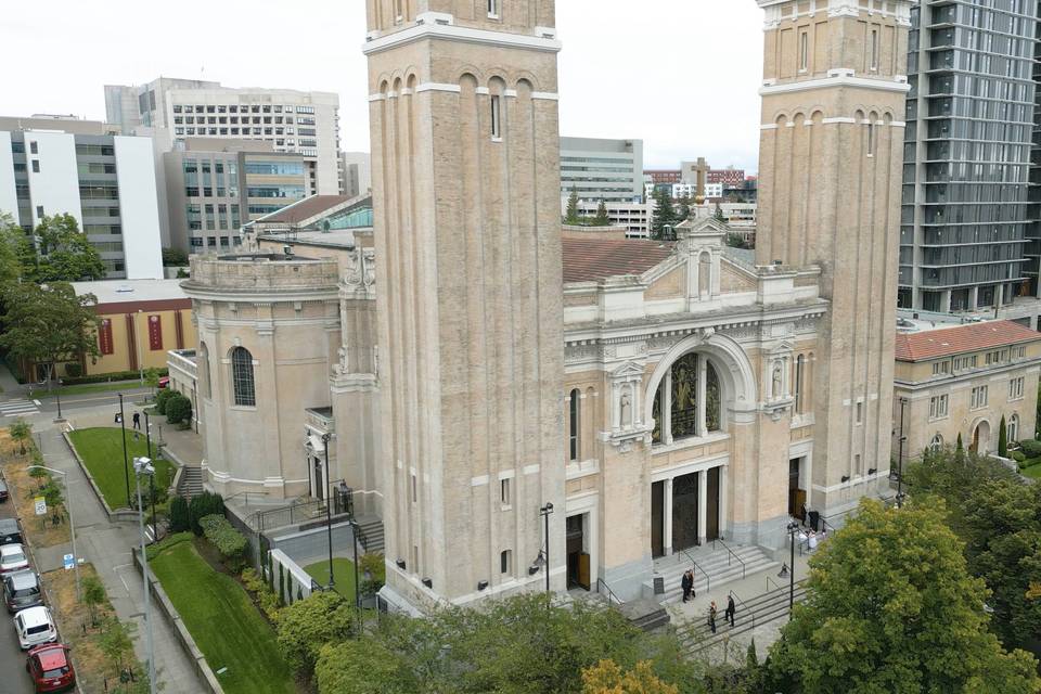 Drone Shot - Cathedral