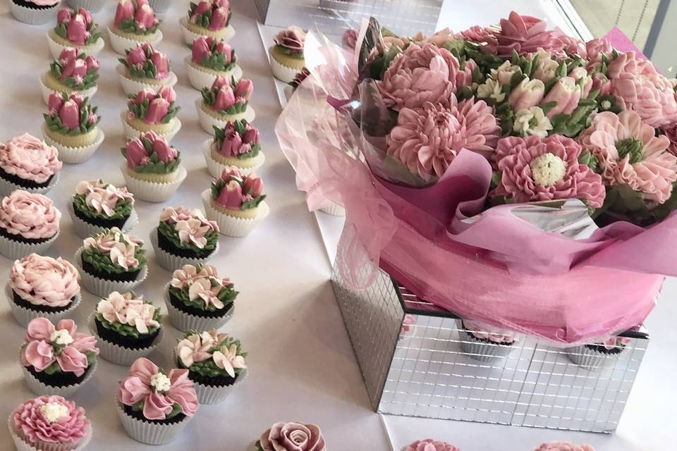 Pink wedding - Minis & Bouquet