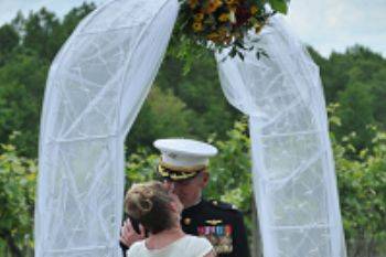 Couple kissing