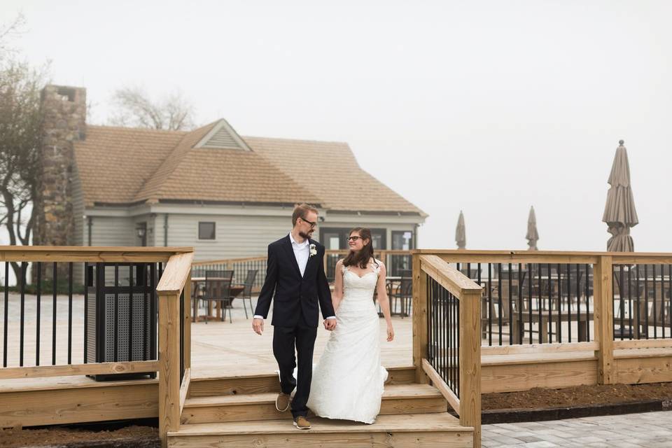 Deck Elopement in the Fog - 12