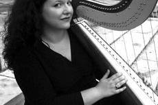 Daria Cortese, harpist