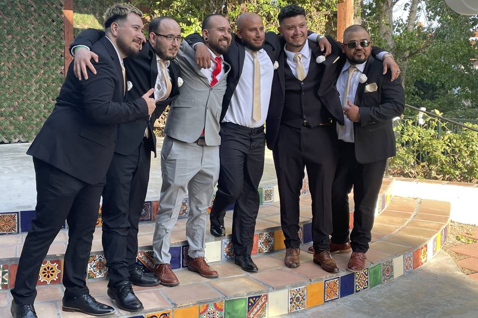 Grooms squad