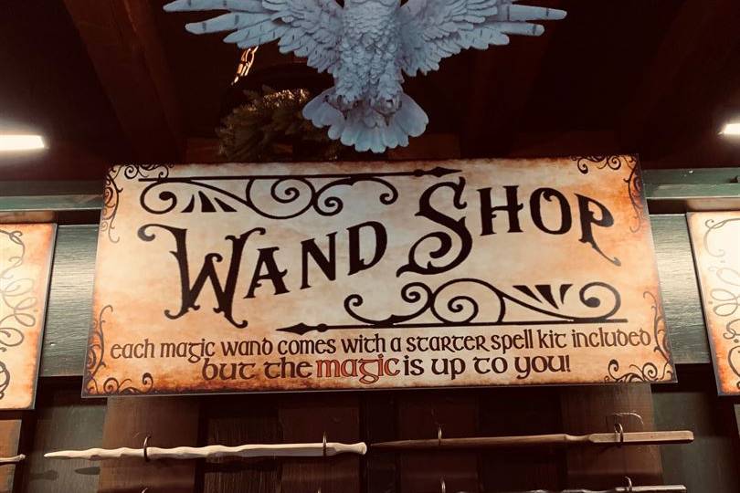 Our magic wand shop