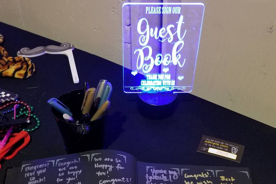 Photo Booth Guest Book