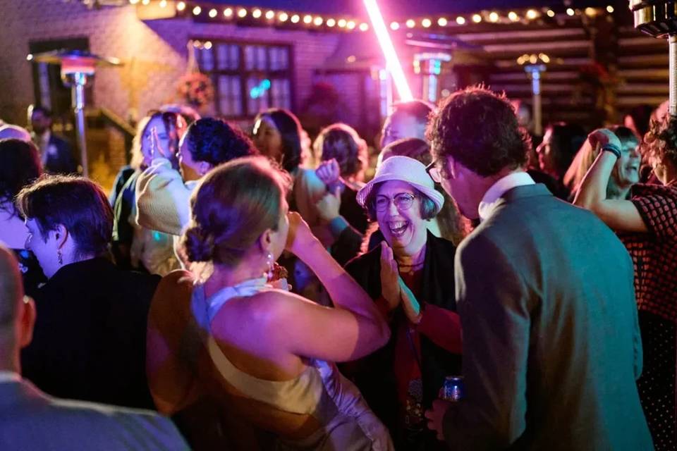 Dance floor fun