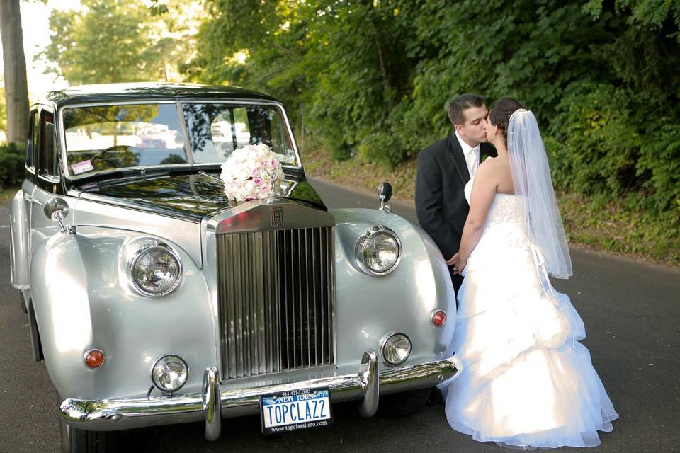 Rolls Royce silver and black