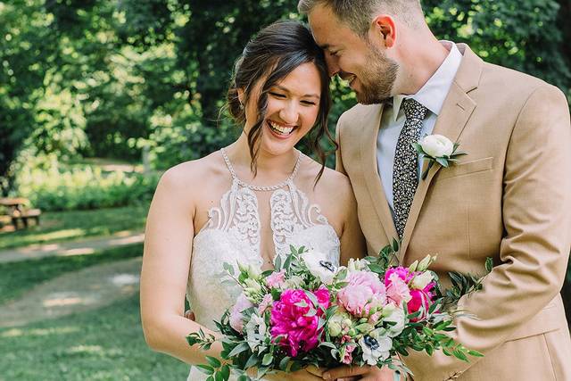 Bride + groom