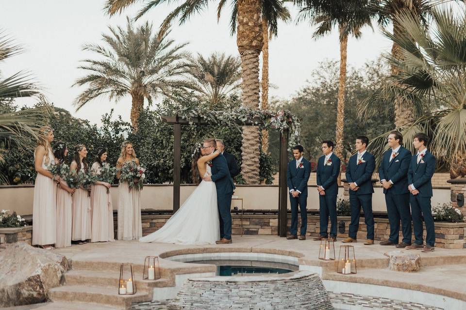 Palm springs wedding