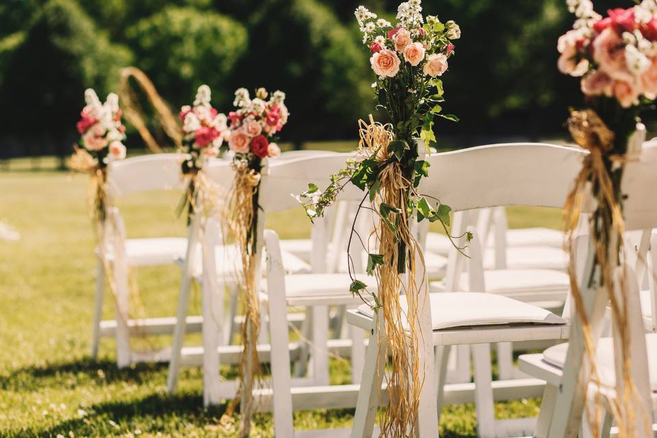 Ceremony Aisle Decor