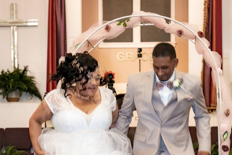 Jumping the broom