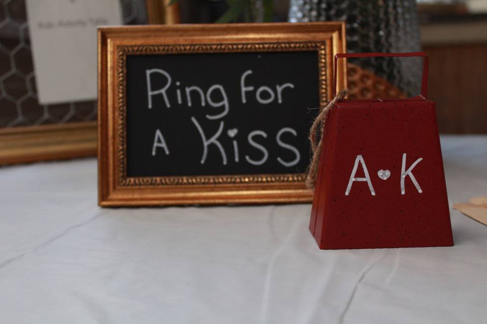 Ring for a kiss