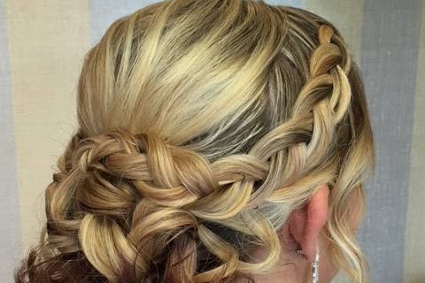 Braided hairstyle