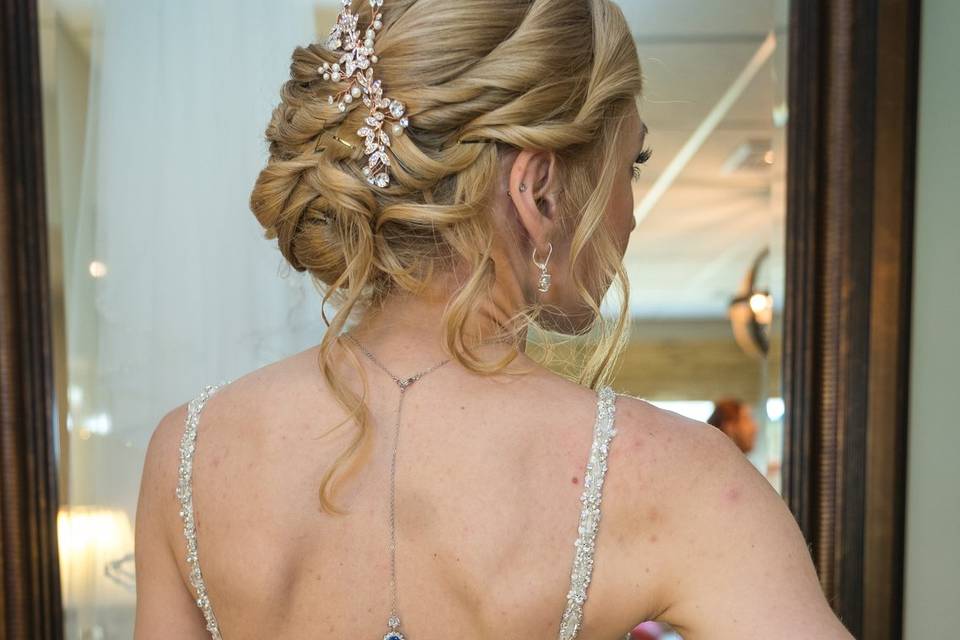 Bridal hair