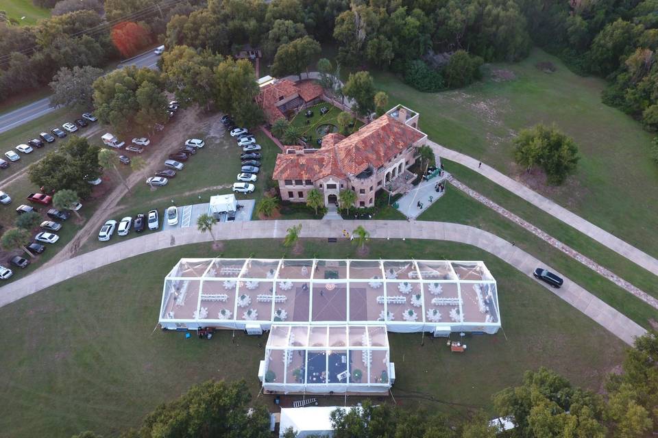 Clear Top Tent!