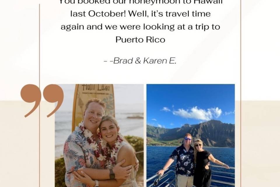 Review from Brad & Karen