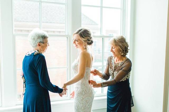 Bride, mom, grandma
