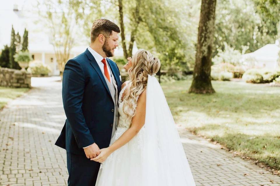 Bride and groom