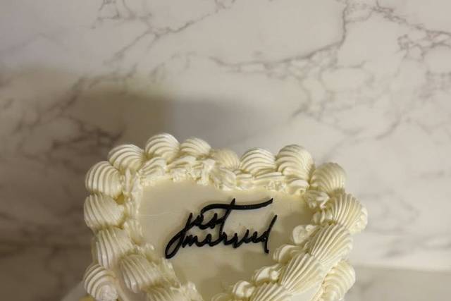 Small wedding cake