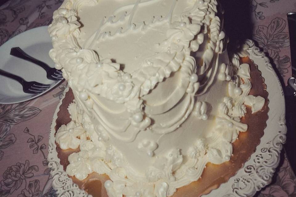 Small wedding cake