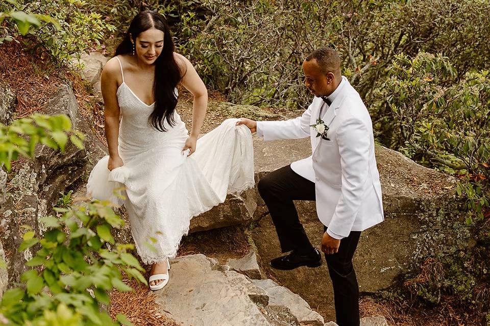 Adventure elopement