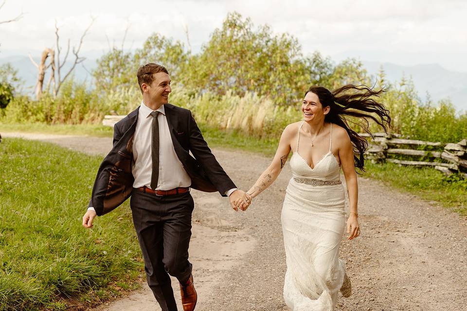 Intimate wedding