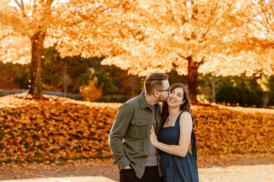 Fall engagement session