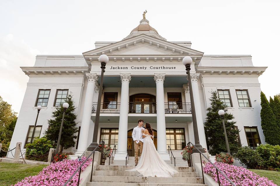Mountain elopement