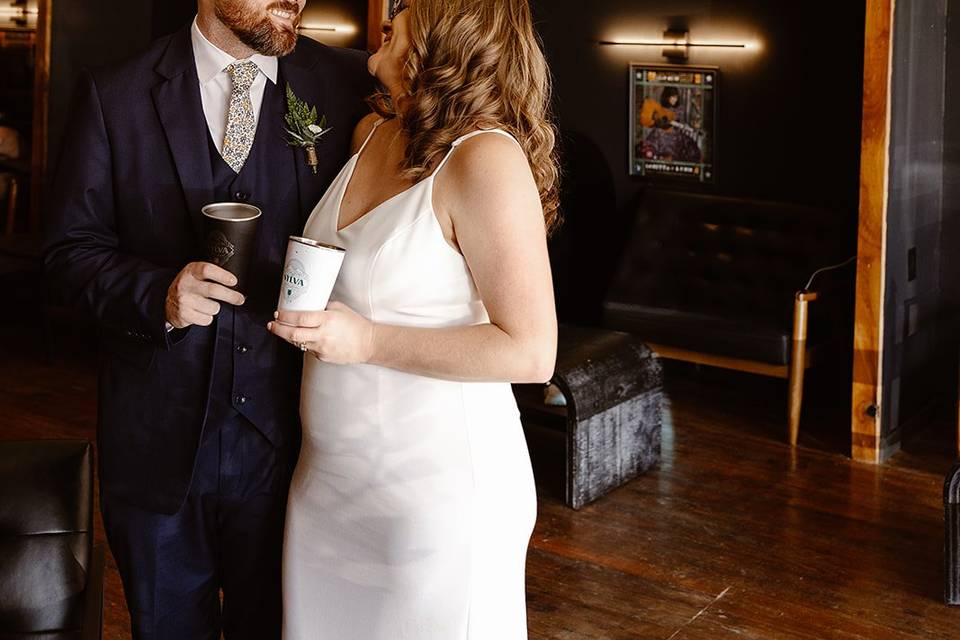 Downtown Sylva wedding