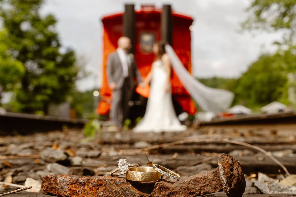 Train wedding