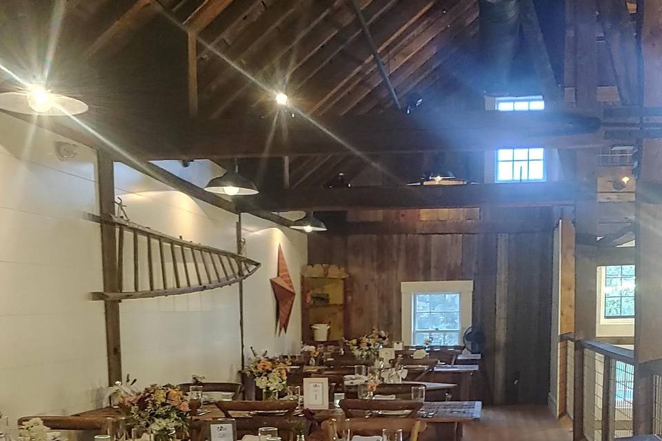 Loft Seating in The Barn