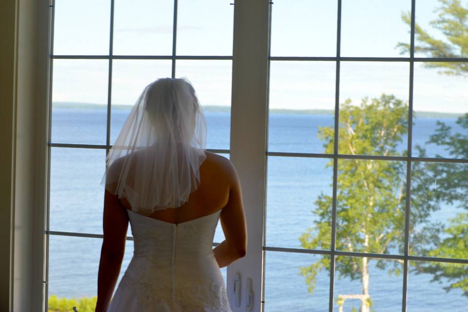 Bride at Window