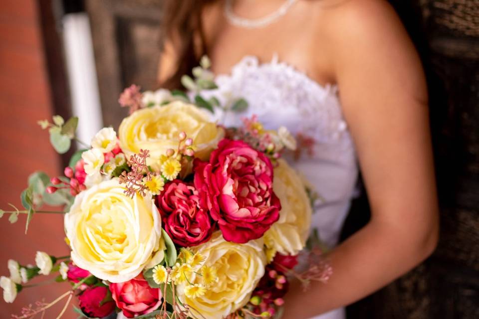 Southern Summer Bridal Bouquet