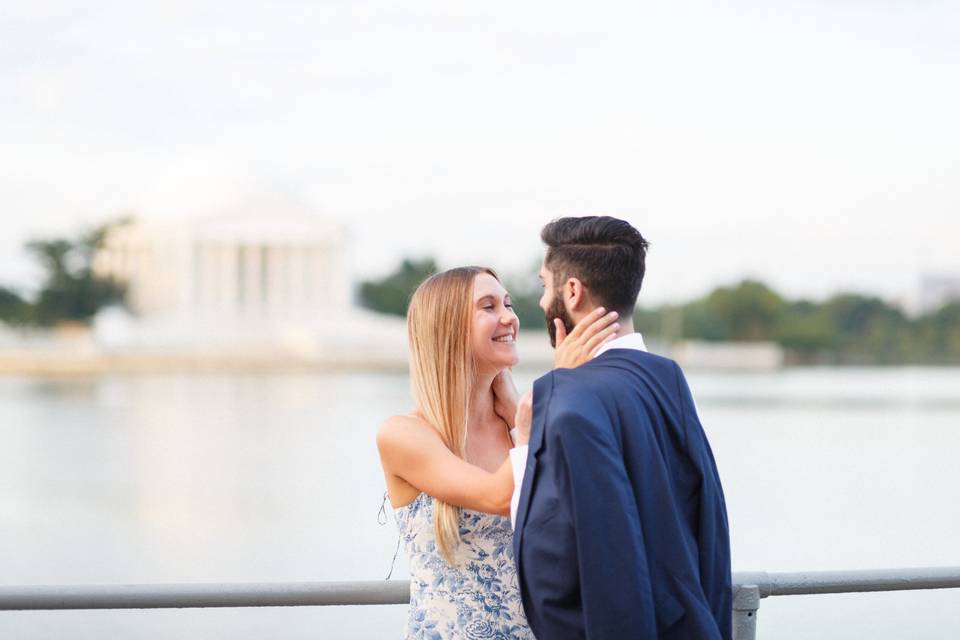 Romantic Outdoor Engagement