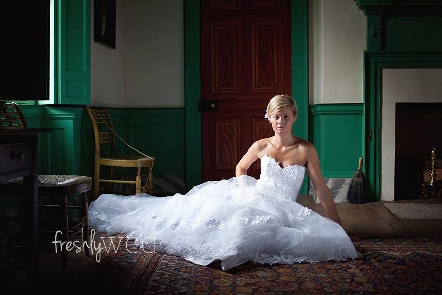 Bride's portrait
