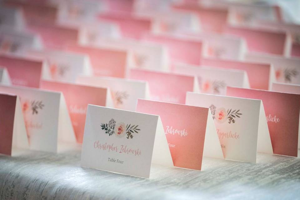 Escort cards